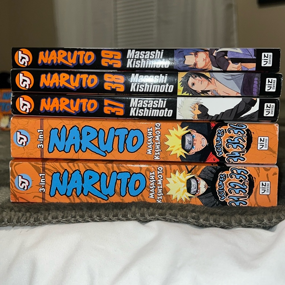 Naruto Manga Books